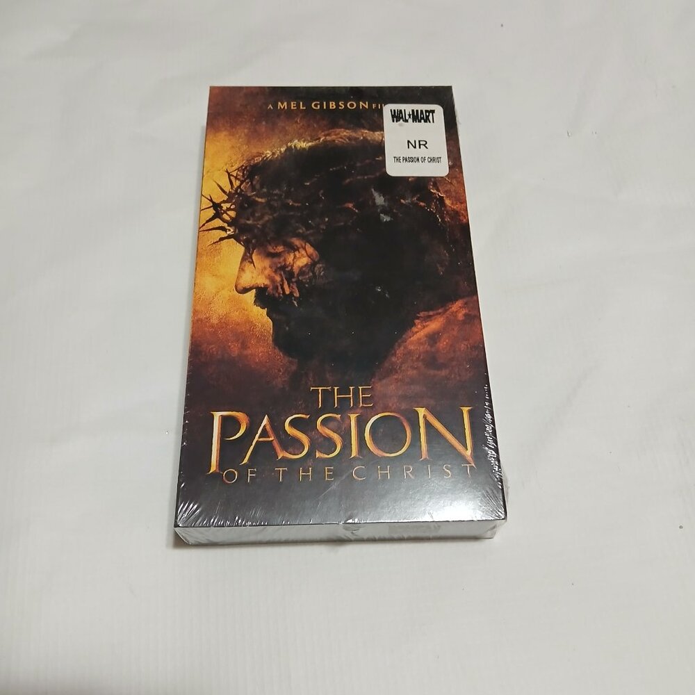 The Passion of the Christ 2004 VHS Tape New Sealed Watermarked - Bundle & Save